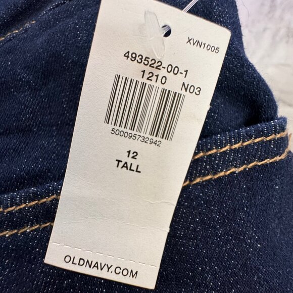 NWT Old Navy Blue Women Jeans - 12 Tall - Picture 7 of 8